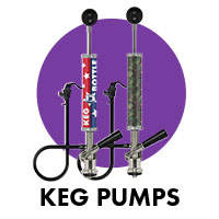 wrapped keg pumps